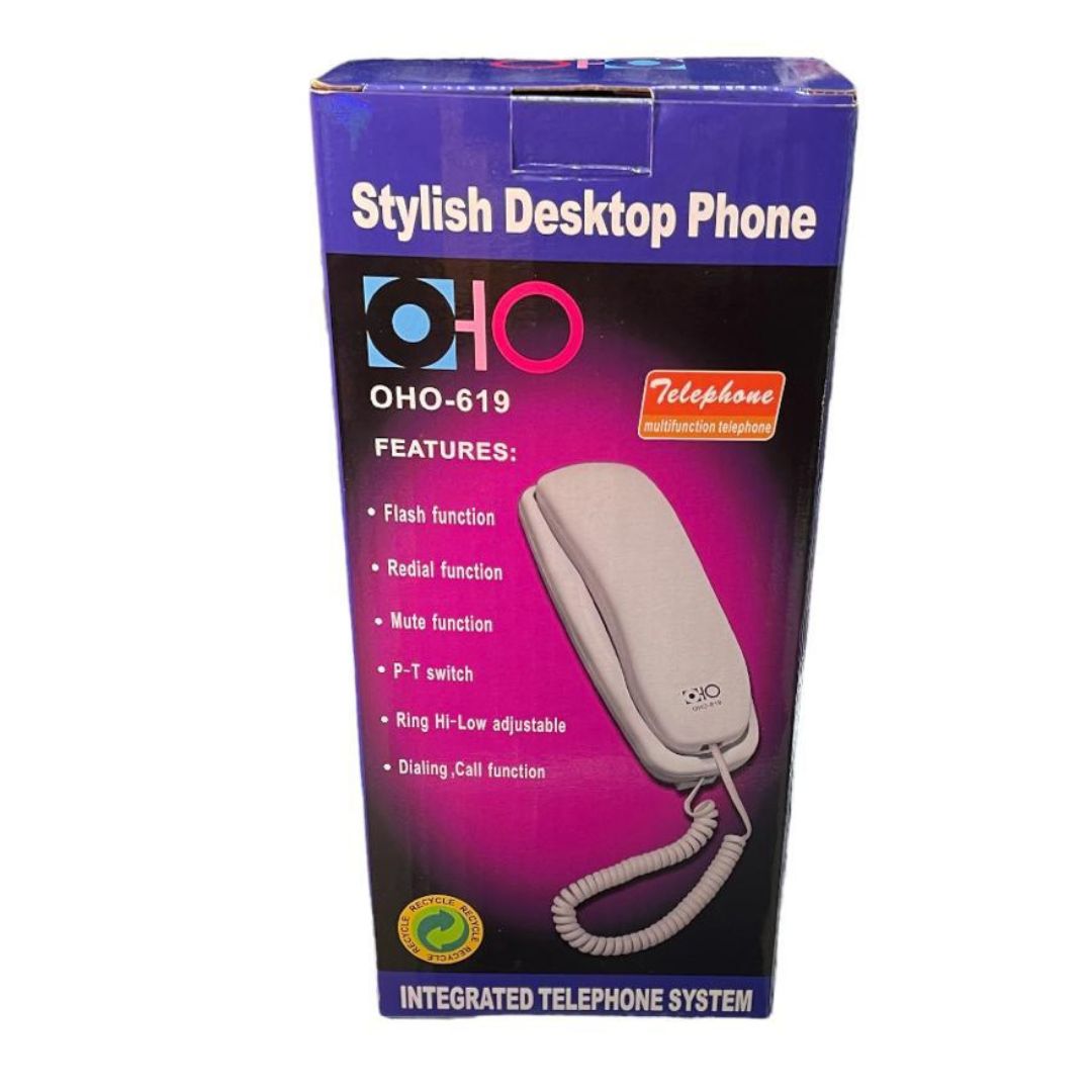 TELEFONO FIJO CON CABLE - OHO-580