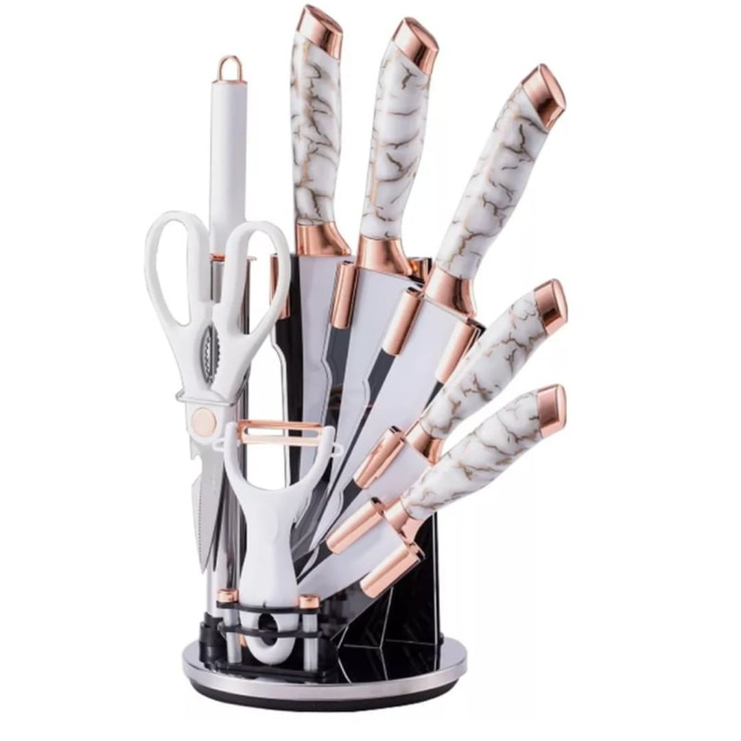 SET DE CUCHILLOS DE LUJO (9 Piezas)