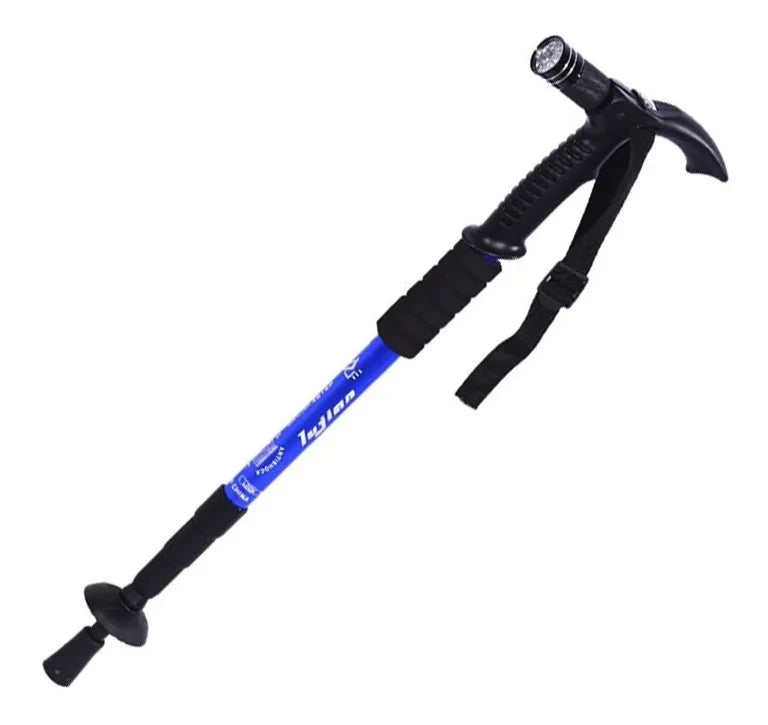 BASTÓN TREKKING CON LINTERNA ANTI-SHOCK