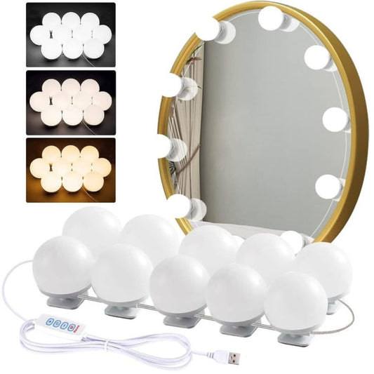 SET DE BOMBILLOS DECORACION (x10)