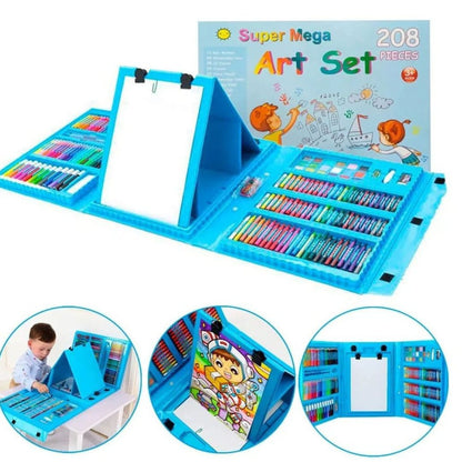 SET DE ARTE PEQUEÑO PARA NIÑOS (208 Piezas)