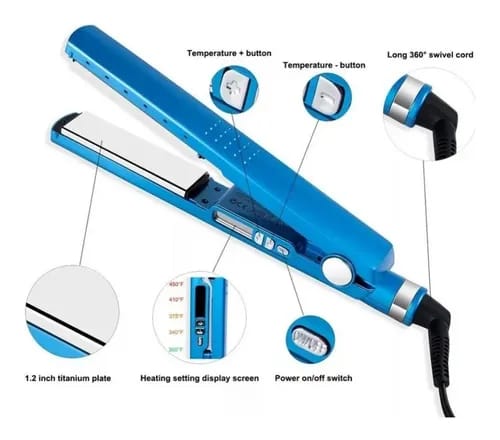 PLANCHA PARA CABELLO ΝΑΝΟ TITANIUM